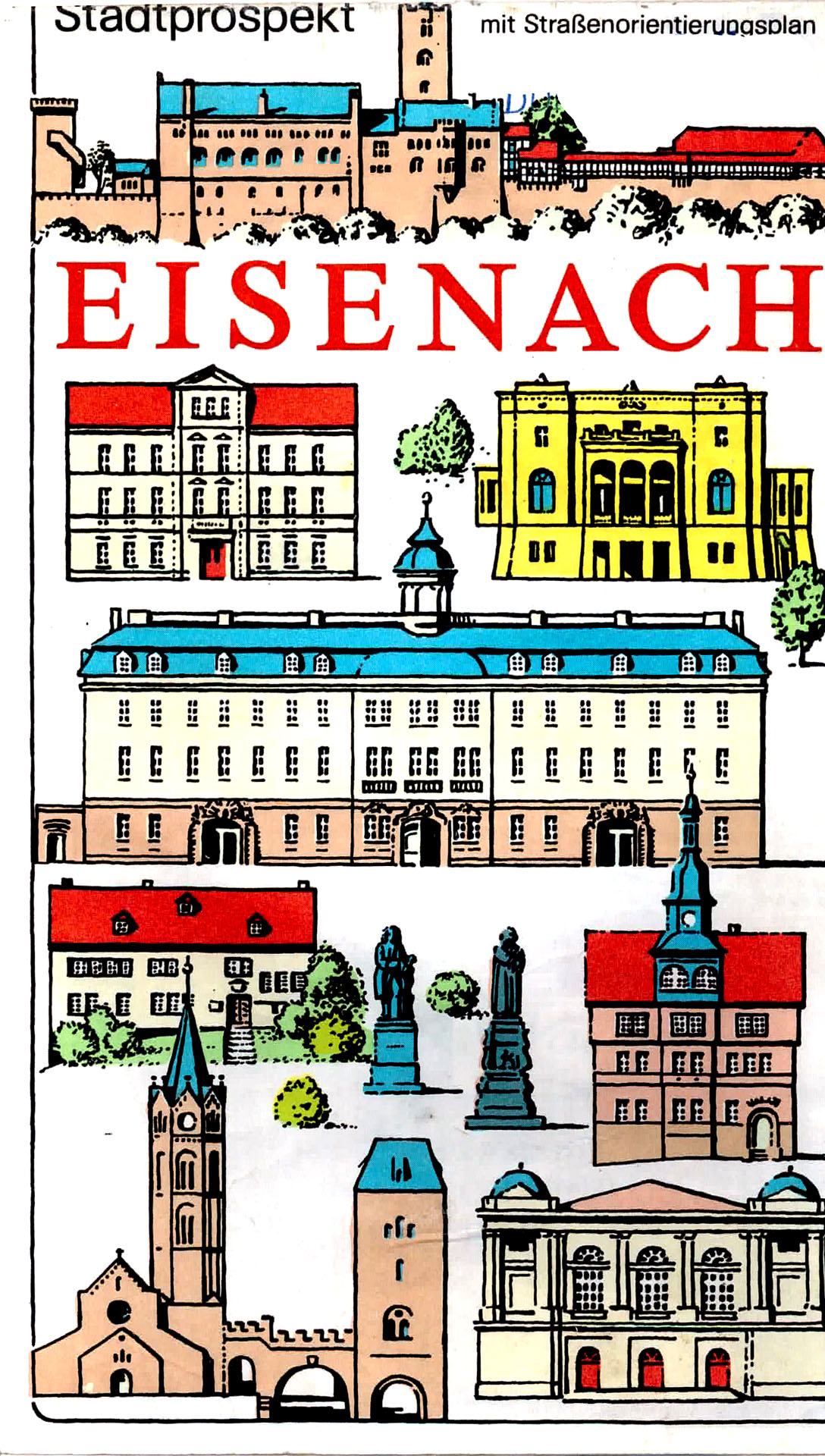 Stadtprospekt Eisenach